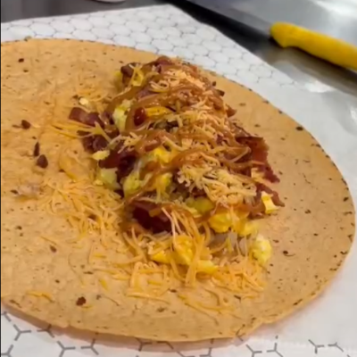Bacon, Egg & Cheese Burrito